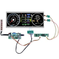 12 3 inch 1920x720 instrucment dashboard lcd screen ultra wide stretched bar cluster vga lvds driver board c123han01