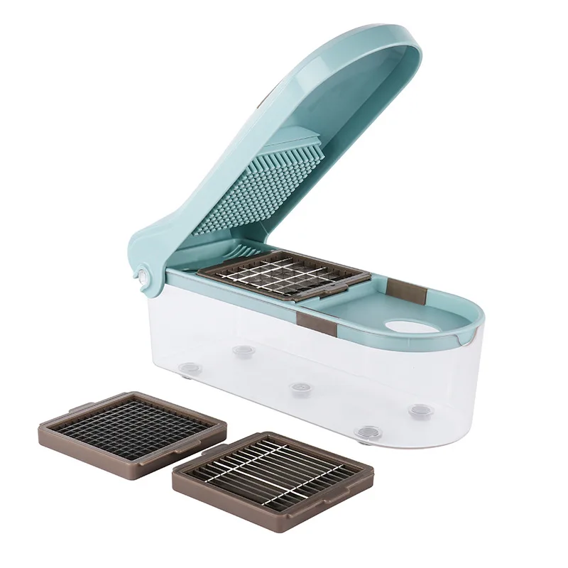 

Multifunction Vegetable Grater With 3 Blades Fruit Vegetable Tools Creative Carrot Slicer Potato Onion Dicer Kitchen Gadget h2