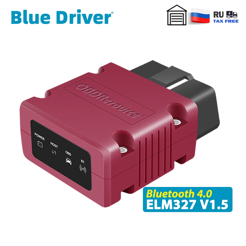 

Blue Driver ELM327 V1.5 PIC18F25K80 Bluetooth 4.0 for Android iOS Car Check Engine Code Reader OBD2 Diagnostic Scanner