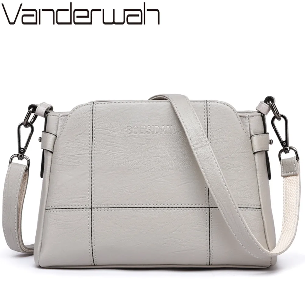 Роскошная сумка мессенджер для женщин модная дизайнерская женская из мягкой