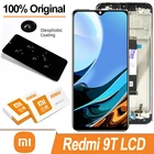 ЖК-дисплей 6,53 дюйма для Xiaomi Redmi 9T, дигитайзер сенсорного экрана в сборе с рамкой J19S M2010J19SG M2010J19SY