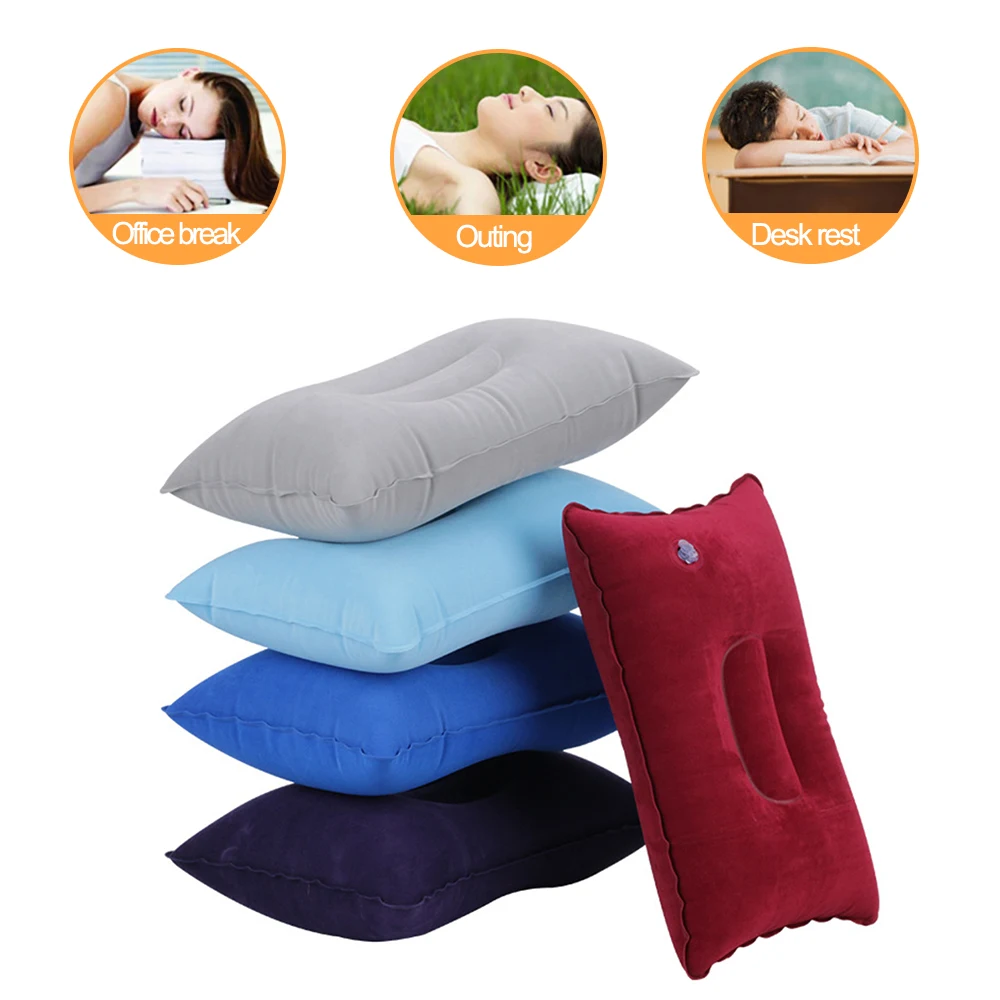 

Дорожная подушка для сна, нейлоновая портативная складная палатка, надувная подушка для кемпинга, сна, подушка для отдыха на природе, походо...