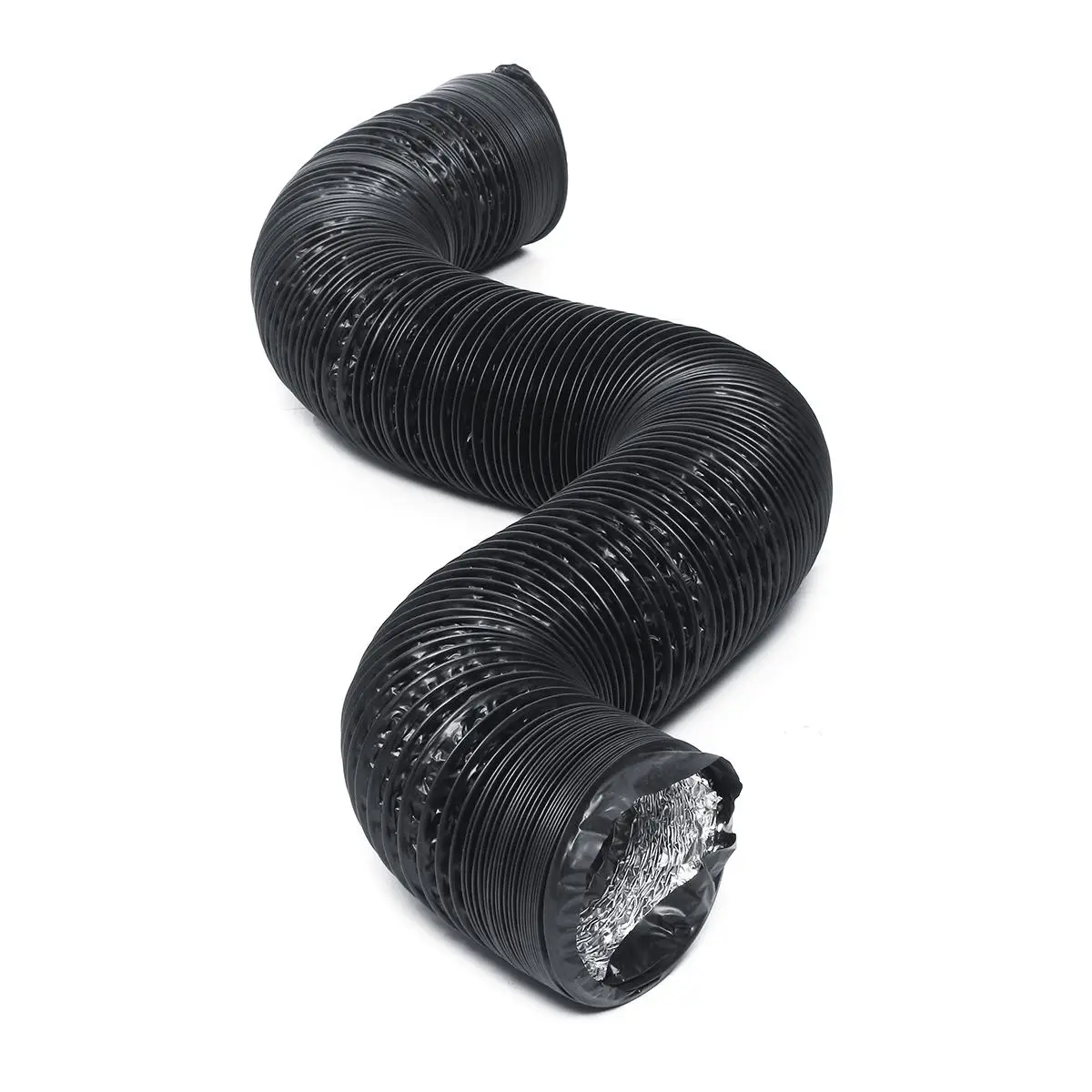 6m 150mm Flexible double Aluminium Foil Ducting Hose for Inline Duct Fan Ventilator Ventilation Tube Air Exhaust Extractor | Обустройство