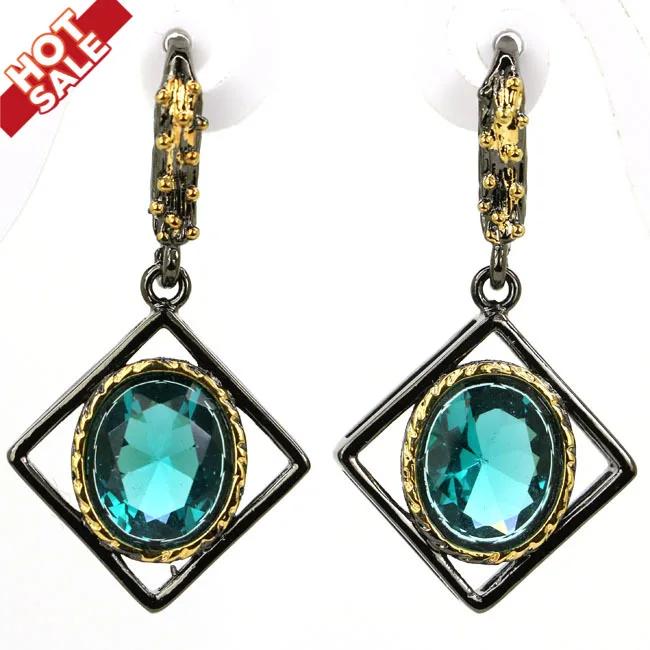 38x26 мм сублимированный античный шеклоун создан розовый кунцит Аквамарин подарок