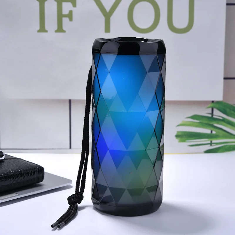TG167 LED красочные огни громкой связи Bluetooth динамик FM радио Открытый Портативный