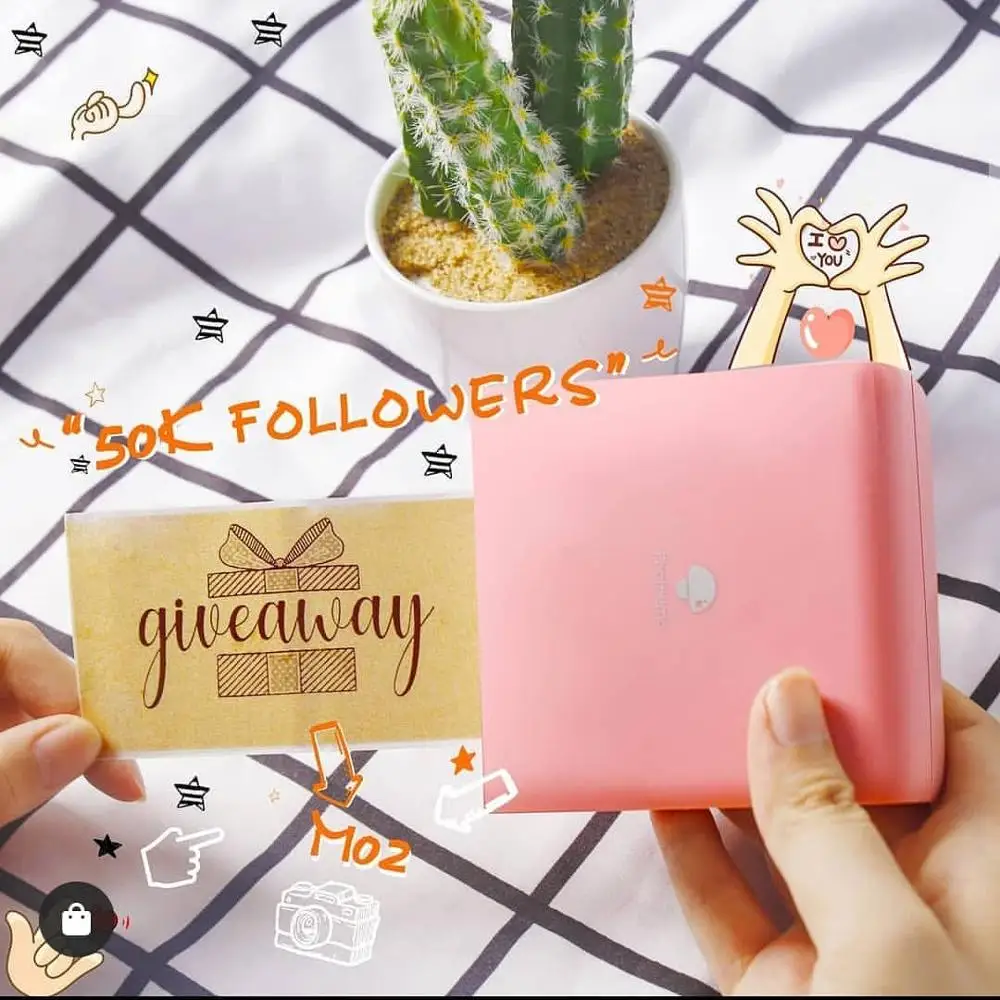 Карманный принтер Phomemo 300 точек/дюйм мини-фотопринтер M02 Pro беспроводной