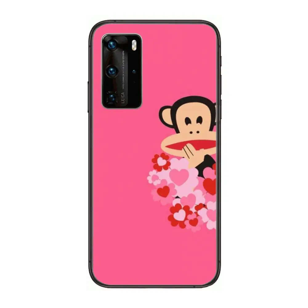 

monkey luxurious fashion Phone Case For Huawei P 40 30 20 10 9 8 Lite E Pro Plus Black Etui Coque Painting Hoesjes comic fashio