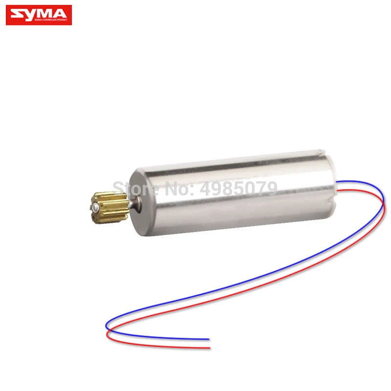 Двигатель SYMA X5A 1 с медной шестерней синие и красные провода запасные части для