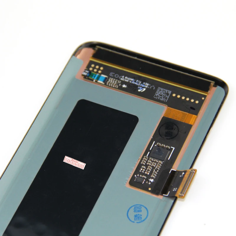 AMOLED lcd для SAMSUNG S8 G950F G950U lcd дисплей кодирующий преобразователь сенсорного экрана в сборе черный цвет