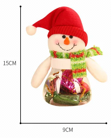 

Christmas Santa Claus Candy Box Chocolates Bag New Year Xmas Decoration Children Kids Gift Sweets Container Jar