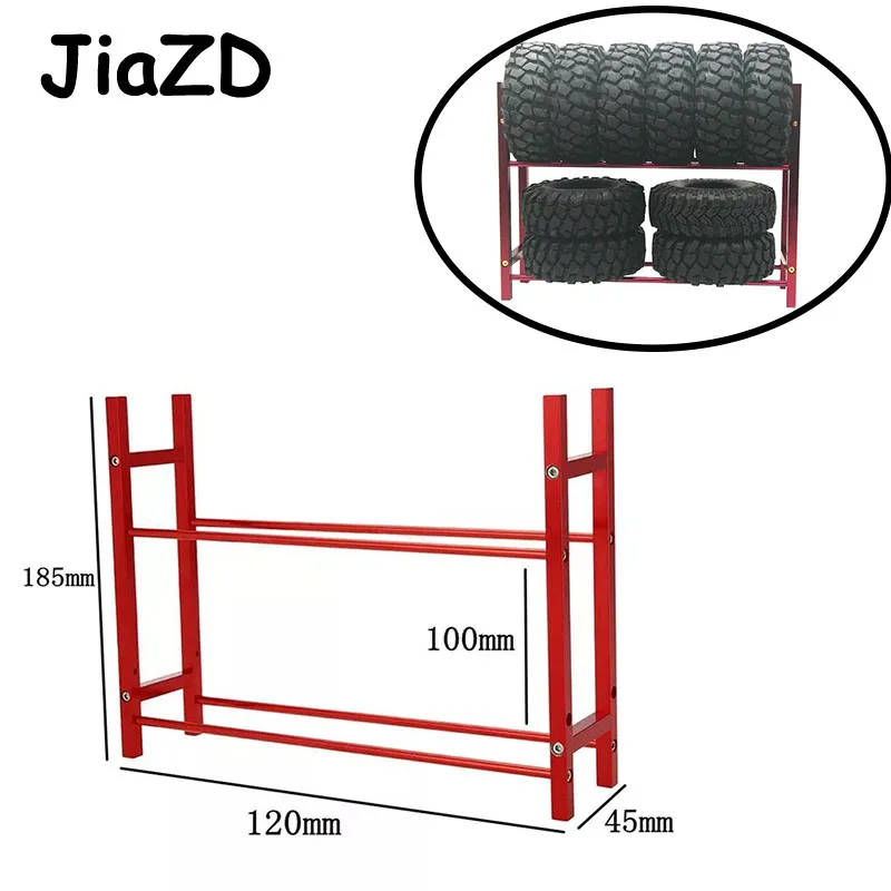 Металлическая алюминиевая стойка для шин полка колес в масштабе 1/10 модели дрифта