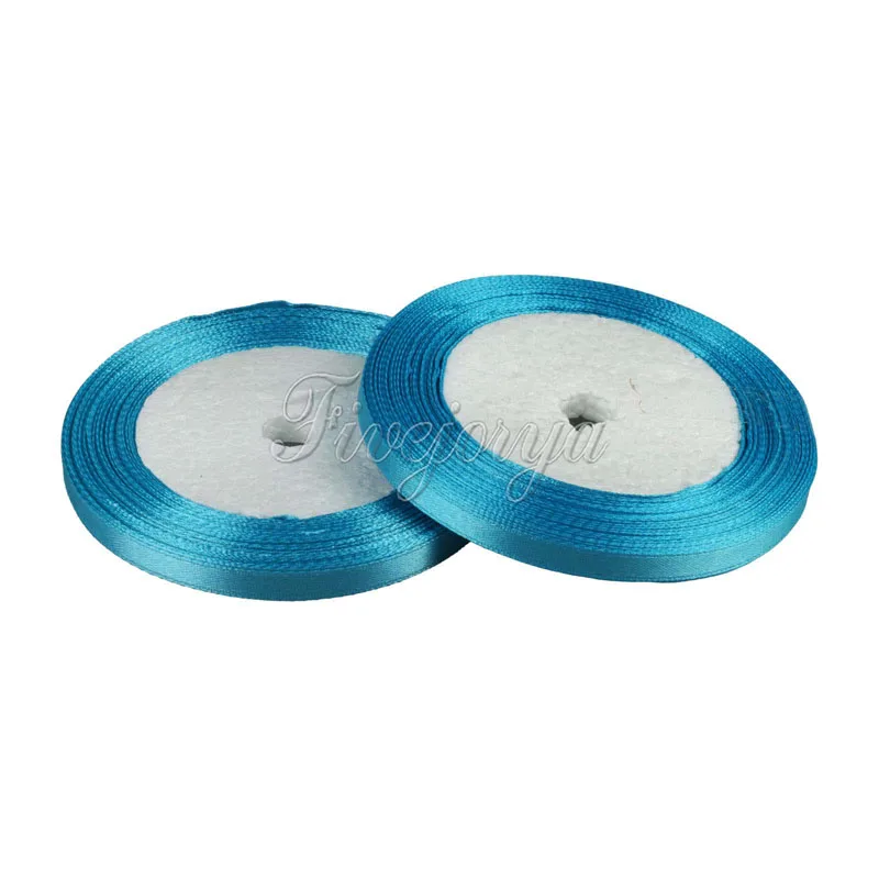 Длинная шелковая атласная лента ширина 6 мм для украшения дома свадьбы упаковки