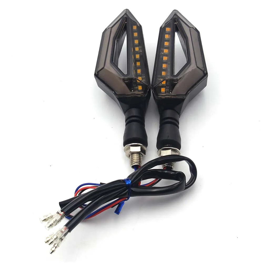Аксессуары для мотоциклов 12 светодиодный указатель поворота передние задние