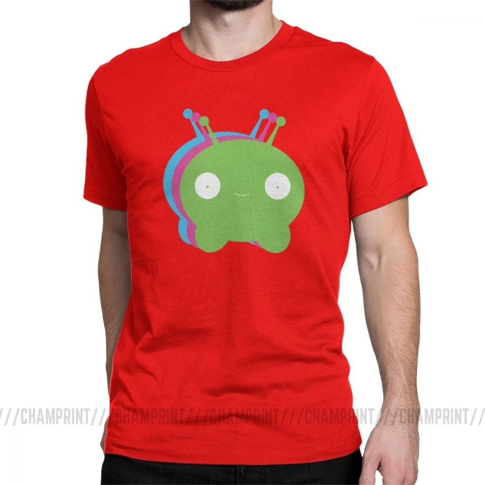 Chookity Dookity Mooncake футболка для мужчин Final Space размера плюс одежда с коротким рукавом Забавные футболки с круглым вырезом хлопковые футболки размера плюс - Цвет: Красный