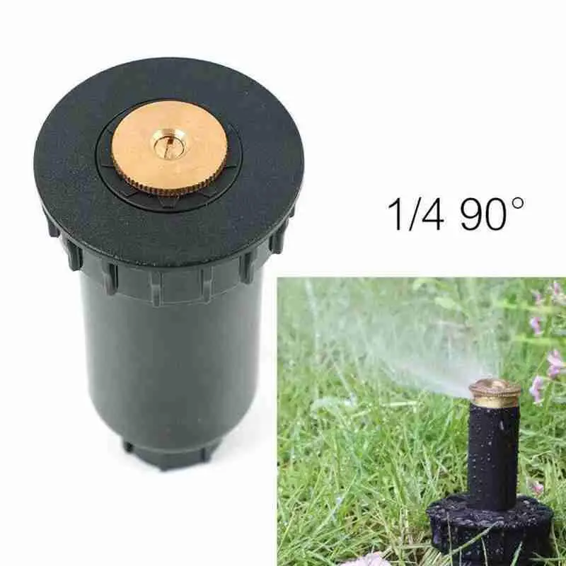 

1pc 90-360 Degrees Up Sprinklers Underground Spray Watering Telescopic Nozzles Automatic Underground Garden Lawn Q5O3