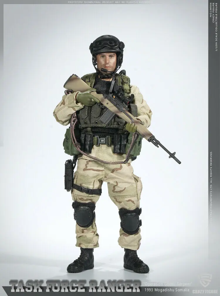 TYSTOYS 1/12 масштаб LW006 M14 Снайпер США Дельта спецсила солдат полный комплект фигурки