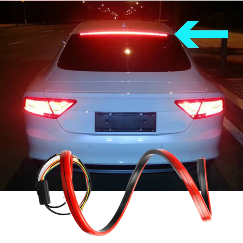 Автомобильный стоп светильник Предупреждение светодиодный ные ленты