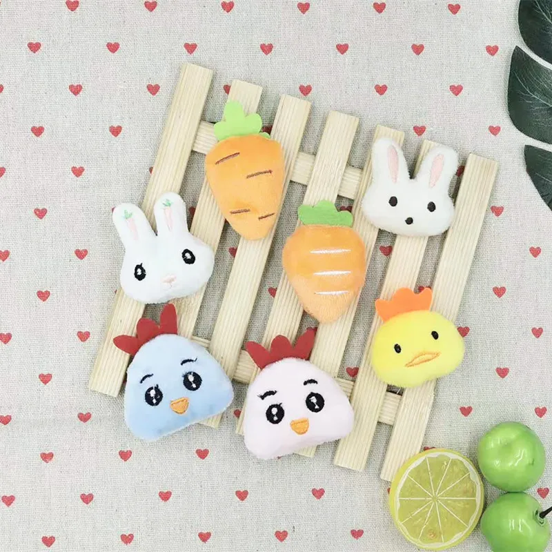 10 шт./лот DIY милые Мультяшные куклы ручной работы мягкие нашивки аппликации для