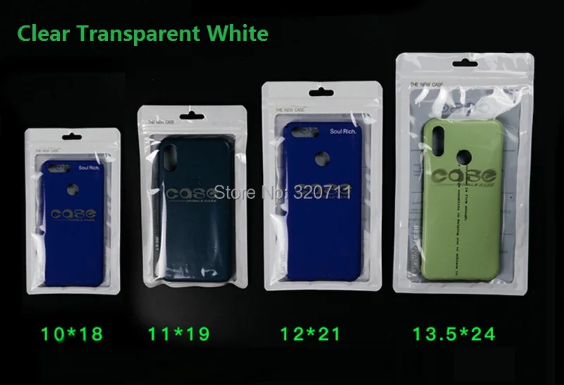 100 шт. пластиковые пакеты для сотового телефона | Дом и сад