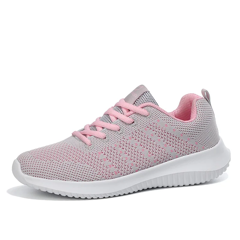 

Breathable Sports Casual Shoes for Ladies Durable Jogging Slip on Sneakers Lady Fashion Students Flat Plus Size Comfortable