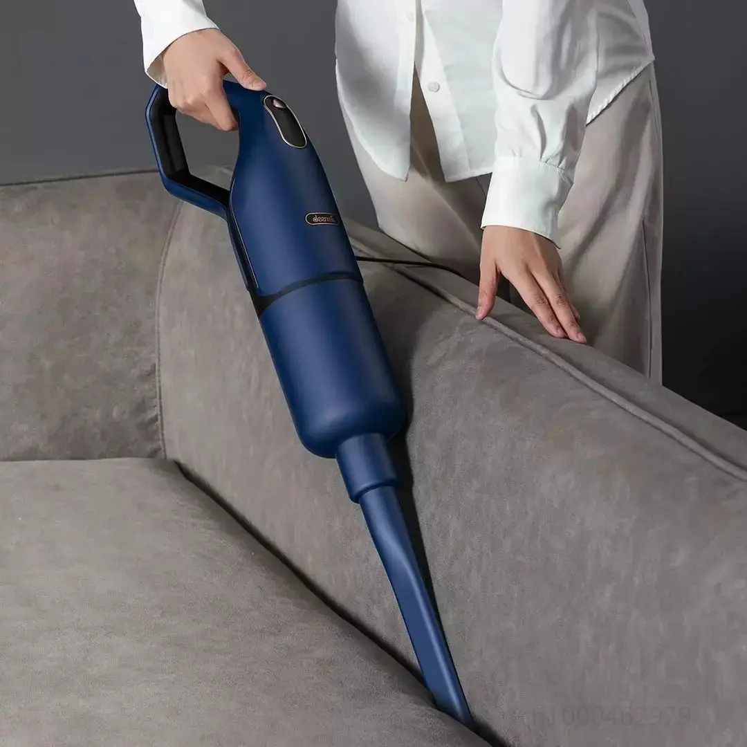Deerma DX1000 Vacuum Cleaner 16Kpa Suction Handheld Cleaning Machine with Multiple Brush Heads Portable Mite Removal Instrument | Бытовая