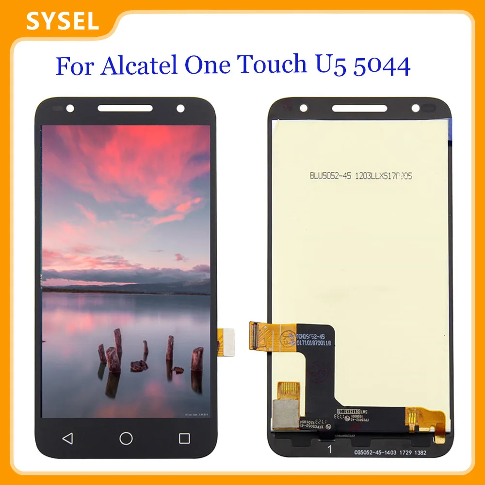 Дисплейный модуль для Alcatel One Touch U5 Lcd 5044D 5044I 5044T 5044Y 5044|screen touch|lcd replacementlcd display |