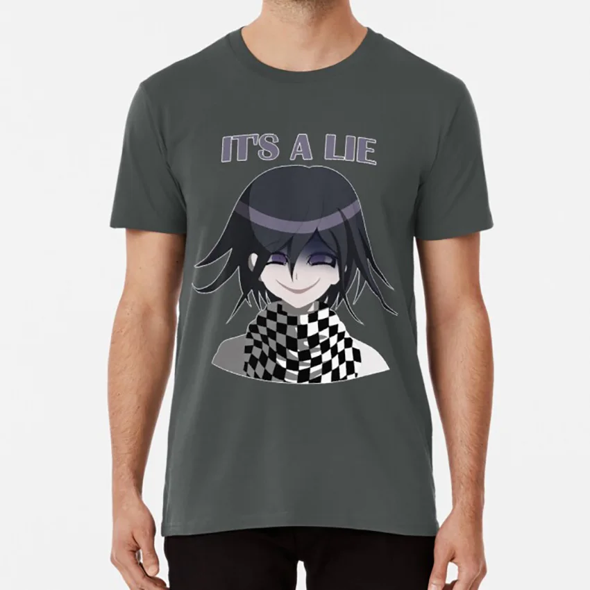 Kokichi Oma-It's a Lie-NDRV3 футболка kokichi oma ouma danganronpa danganronpav3 v3 | Мужская одежда