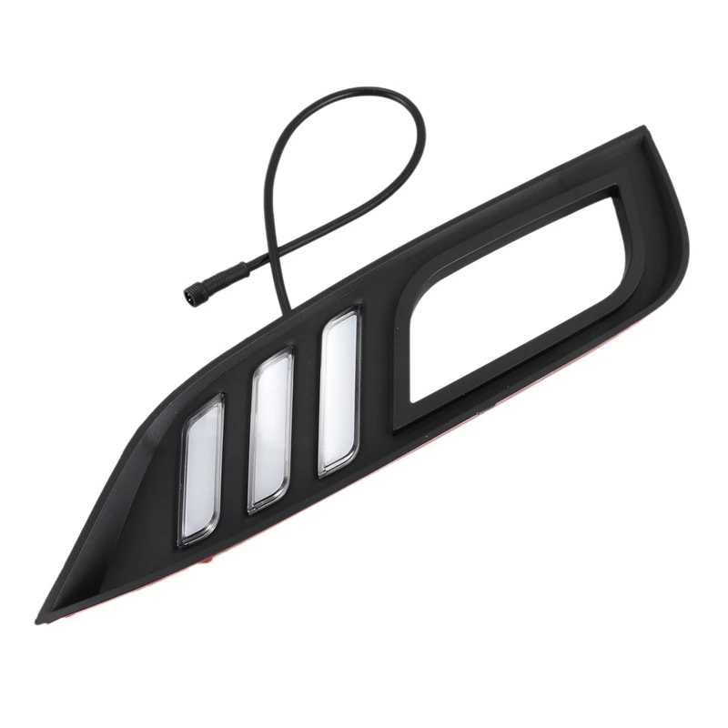 Дневные ходовые огни LED DRL с крышкой фары и желтым сигналом поворота для Kia K3 Cerato 2013 2014 2015 годов.