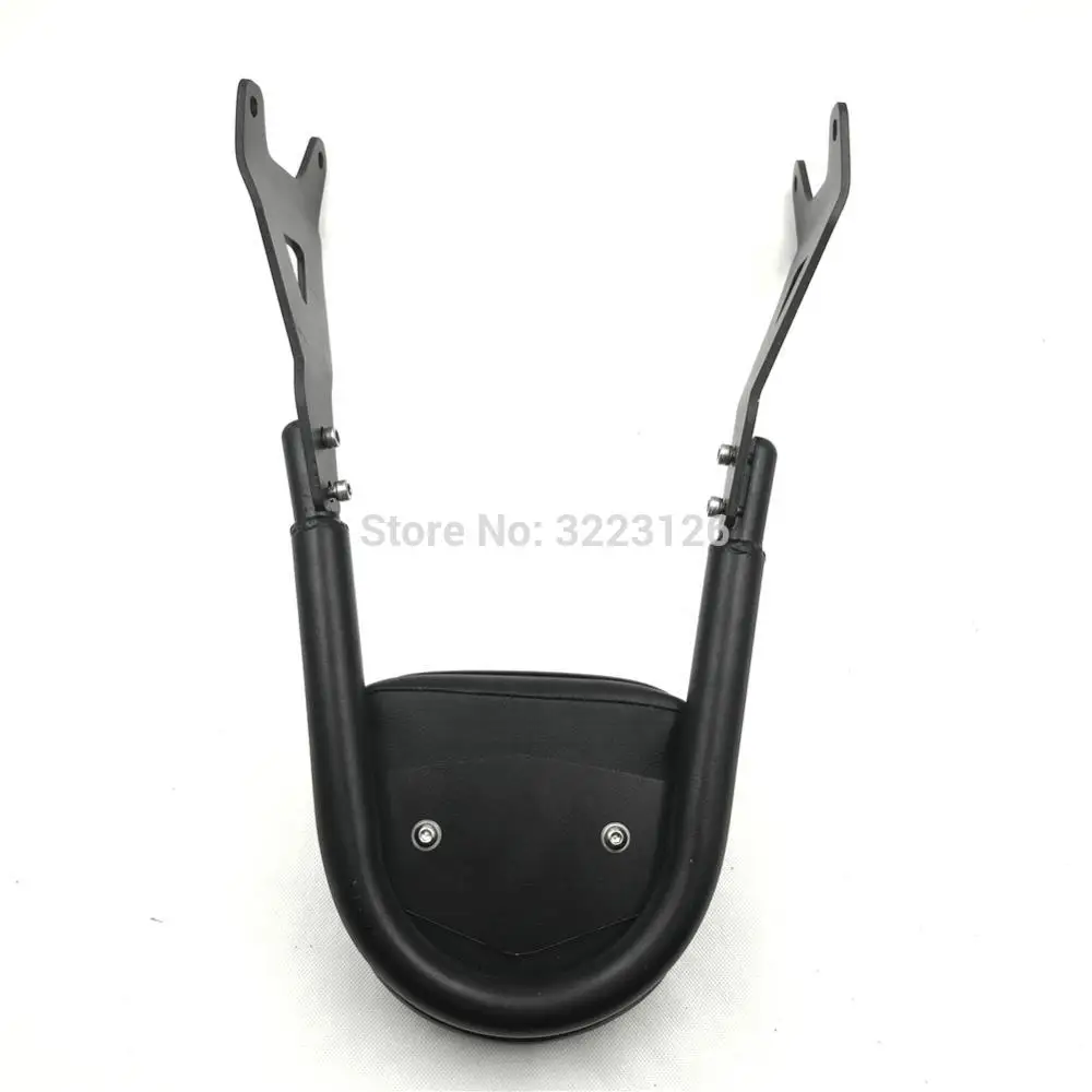 Черное сиденье для мотоцикла задняя пассажирская спинка Sissy Bar подлокотник Yamaha Star