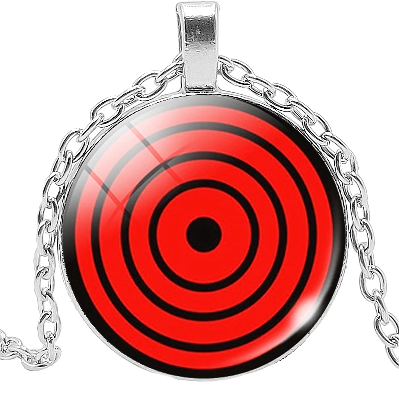 Хит продаж кулон-оружие ниндзя ожерелье стеклянный выпуклый Круглый 3 цвета это