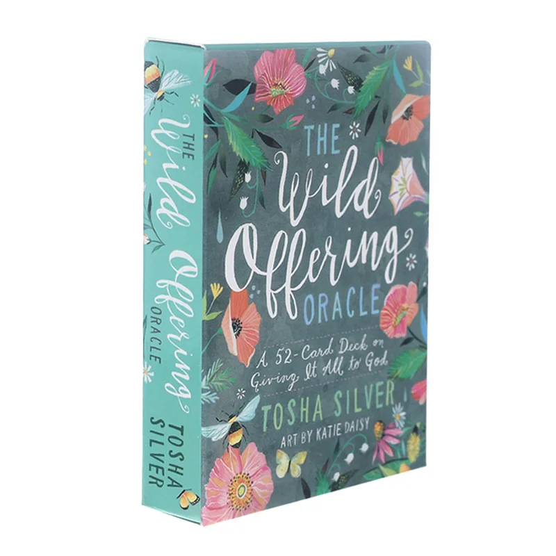 

The Wild Offering Oracle tarot Cards Deck Version Oracle Divination Fate Game Table Board Games Playing Card With PDF Guidebook