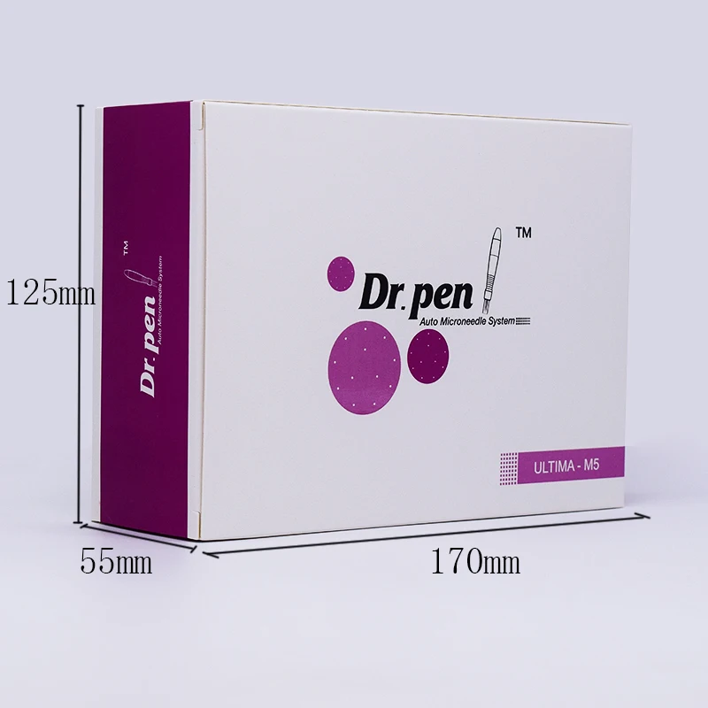 Проводная электрическая ручка Dr. pen M5-C, автоматическая Дерма ручка, игольчатые картриджи, макияж, тату, наконечники для Ultima, электрическая микроигла, терапия