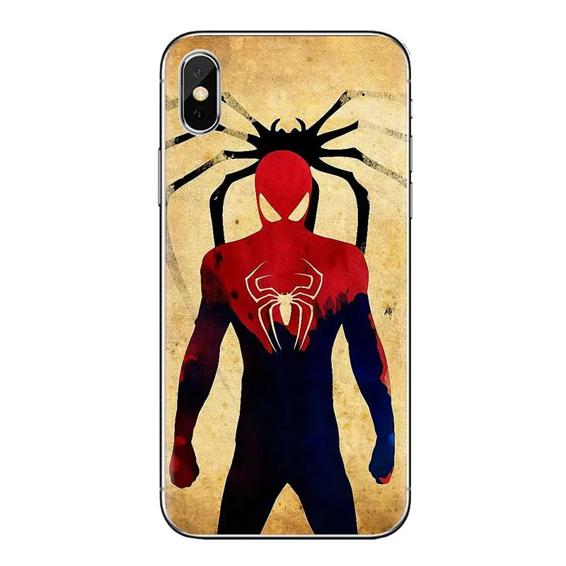 Человек-паук с героями комиксов Марвел чехол для корпуса телефона Xiaomi Mi3 samsung A10 A30