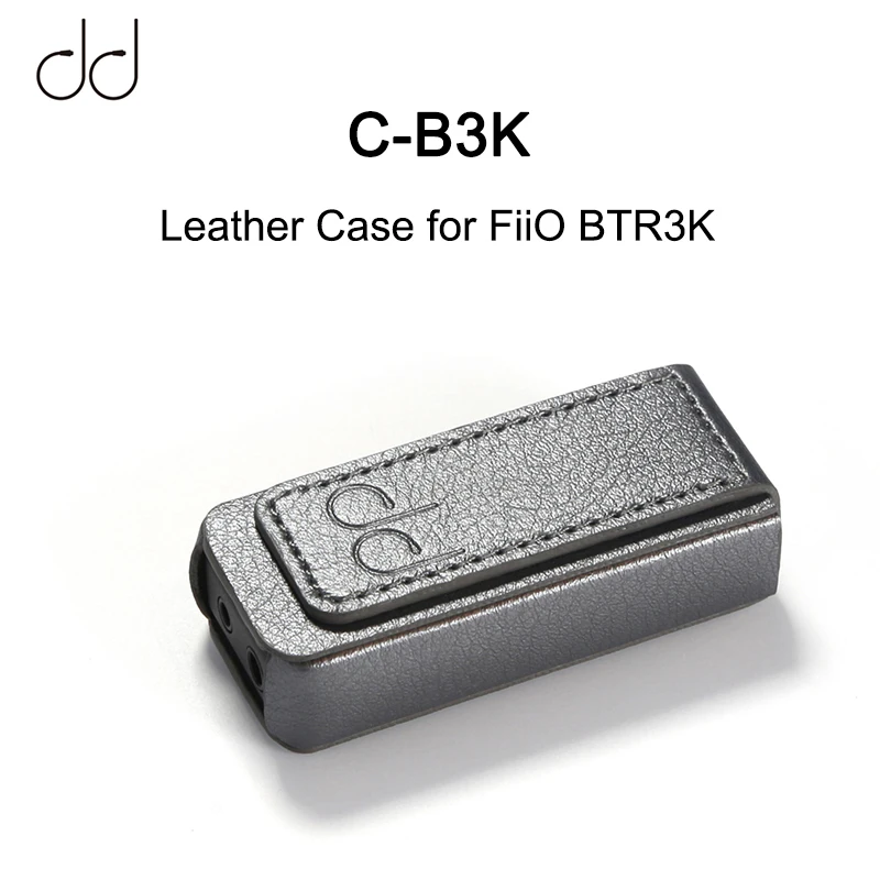 Кожаный чехол DD C B3K для FiiO BTR3K bluetooth усилитель B3K|Аксессуары MP3 плееров и