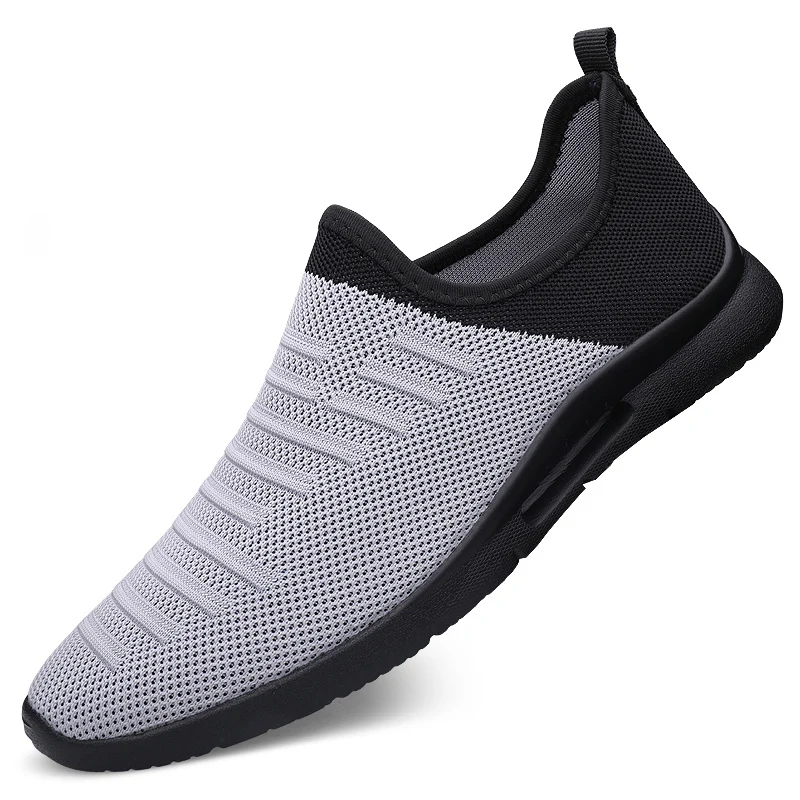 

2020 Mens Casual Shoes Men Slip-on Sock Sneakers Breathable Light Leisue Walking Jogging Running Tenis Masculino Adulto