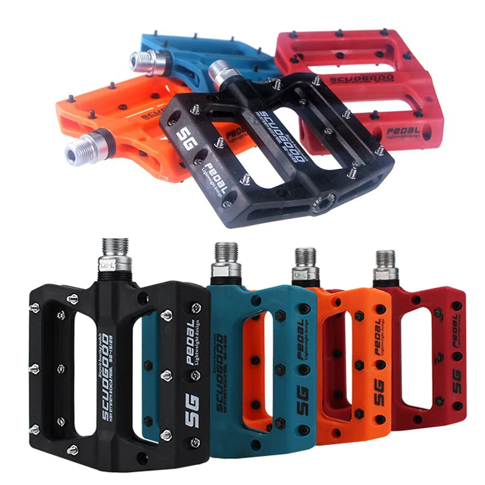 

Ultra-light MTB Bicycle Pedals Bike Pedal Mountain Bike Nylon Fiber Road Bike Bearing Pedals Bicycle Bike Parts Cycling Accessor