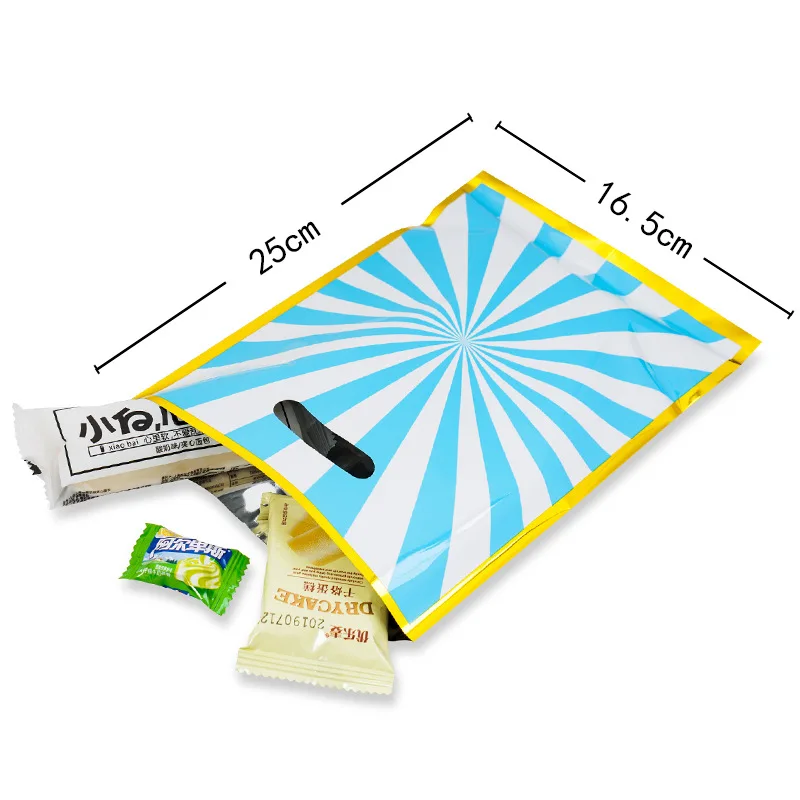 Пластиковые мешочки для подарков вращающиеся мельницы 10 шт.