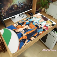 Anime Haikyuu!! Hinata Shoyo Tobio Kageyama Mouse Pad Thicken Laptop Gaming Mice Mat Desk Keyboard Mat Anti-Slip Playmat Gifts