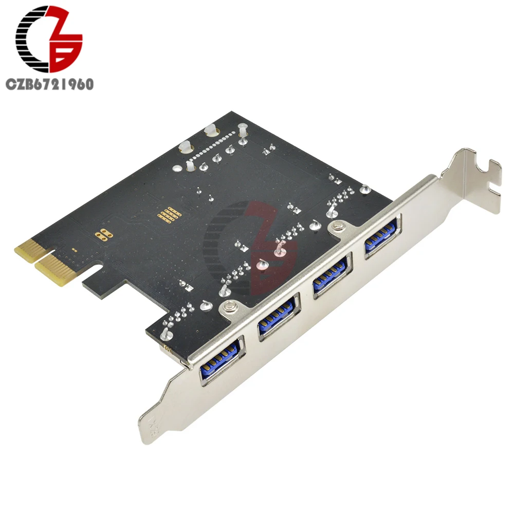 4 порта USB 3 0 PCIE карты ПК компьютерный контроллер концентратор PCIe адаптер |