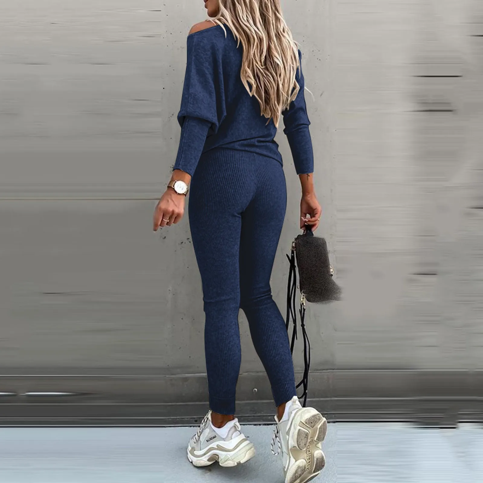 Осенне-зимний комплект из 2 предметов толстовка с капюшоном женская однотонные