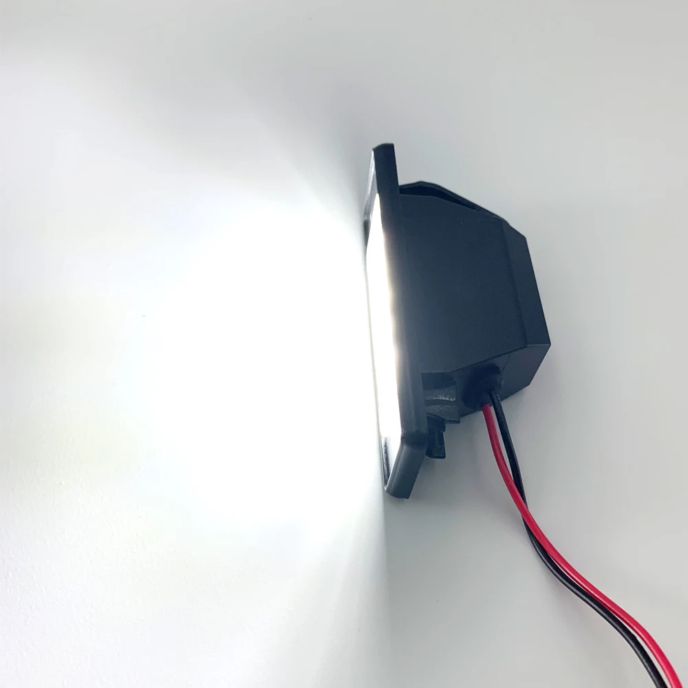 2 шт. Ксеноновые белые светодиодные лампы для номерного знака Nissan Qashqai j10 Pathfinder juke