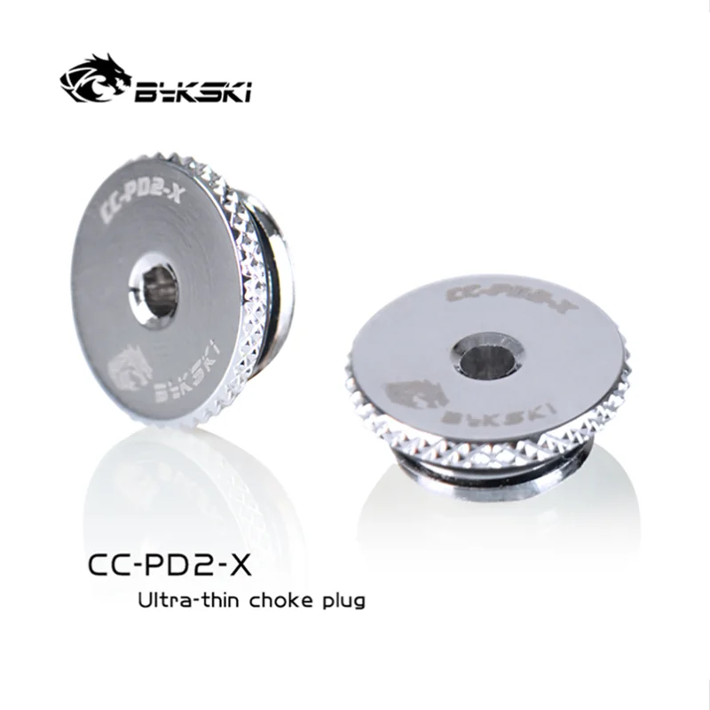 Bykski штепсельная Вилка для остановки воды бутик с принтом Ледяного Дракона G1/4