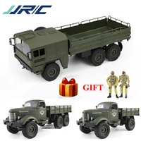 jjrc 116 6wd 2 4ghz simulation military truck army loadable off road drive climbing army buggy hobby rc car toy gift