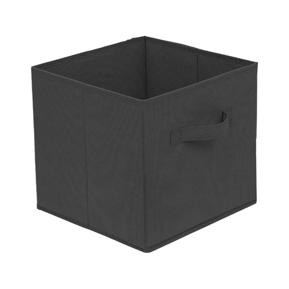 

Non-Woven Clothes Storage Boxes No Lids Closet Storage Bags Moisture-Proof and Dust-Proof Organizer Case with Handle