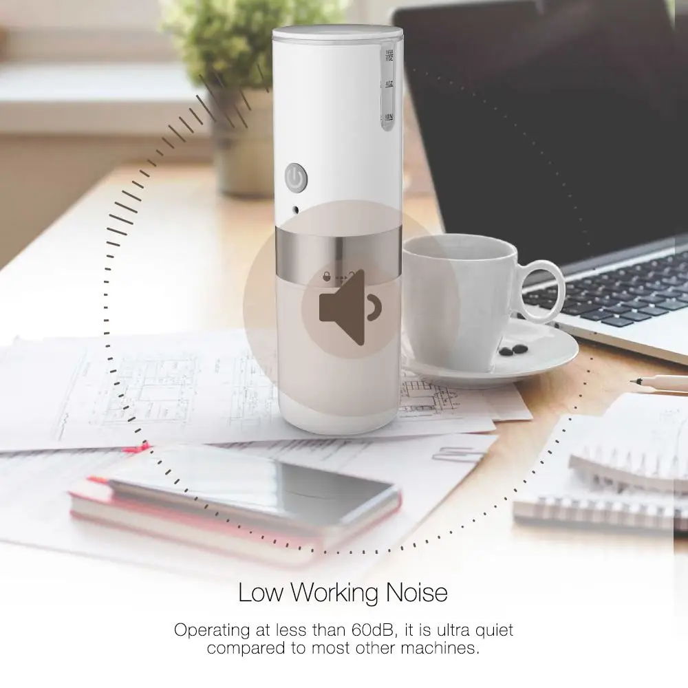 Digoo DG-CF01 Портативный USB электрическая кофеварка автоматическая кофемашина встроенный фильтр для дома путешествия 8x24 см