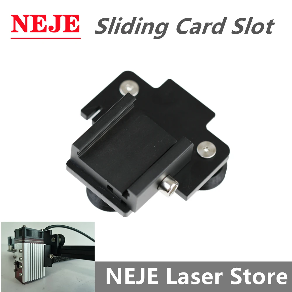 Slot para Cartão Kits de Atualização para Mestre Máquina de Corte Gravador a Laser Neje Módulo Laser Polia Deslizante Fixo Titular 2s
