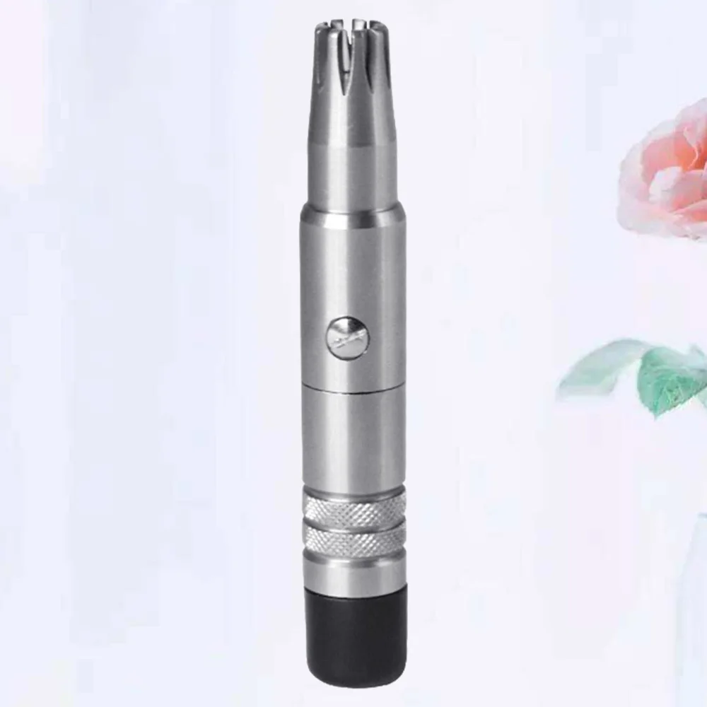 

1Pc Nose Hair Trimmer Manual Vibrissa Trimmer Nose Hair Clipper Nose Hair Cleaning Trimming (Sliver)