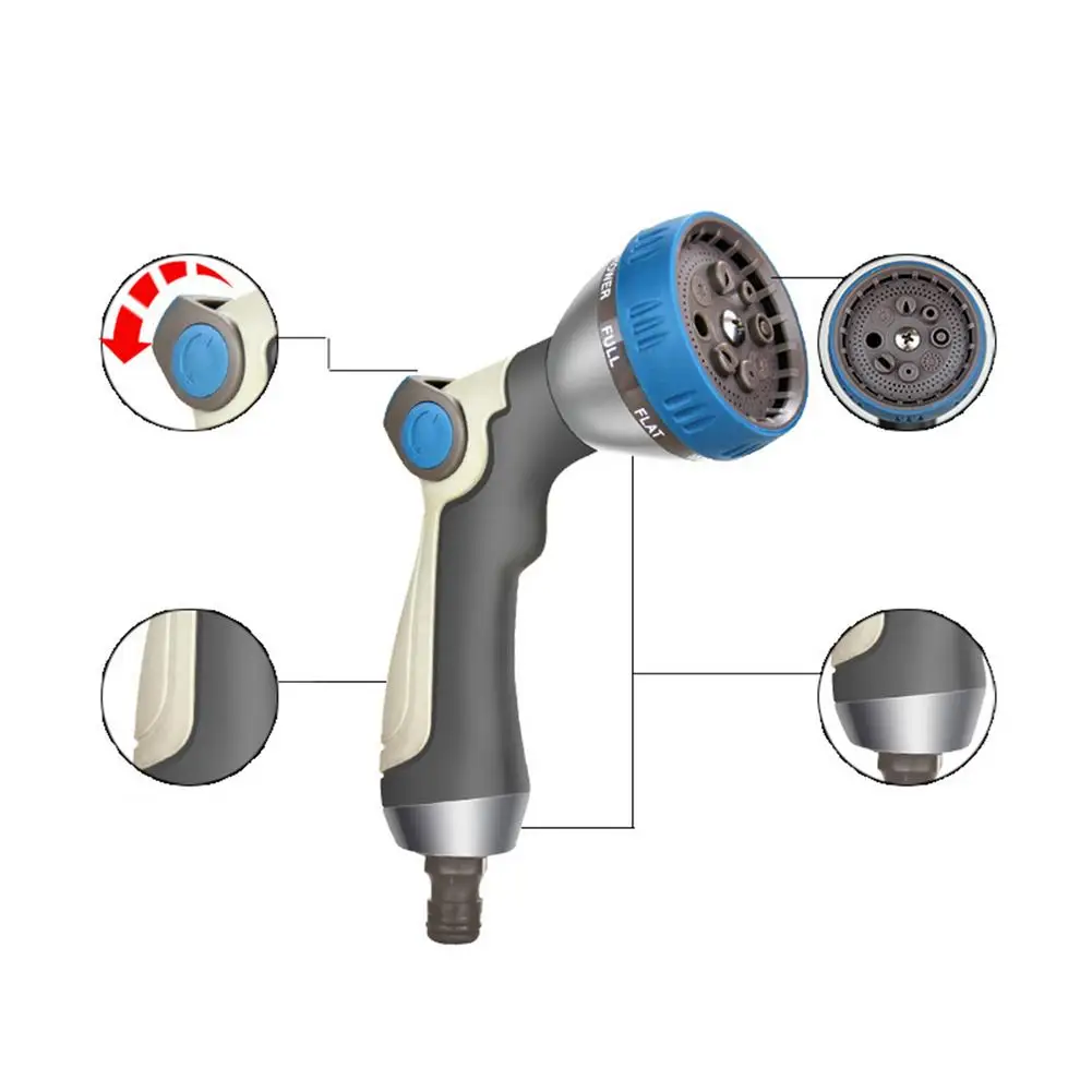 

Ajustable Hose Nozzles High Pressure Power Washer Household Car Washing Yard Water Sprayer Pipe Tube Nozzle Sprinkle Tools