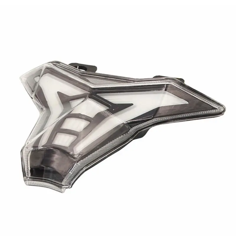 Интегрированные светодиодные задние фонари дымовая линза поворотник сигнала