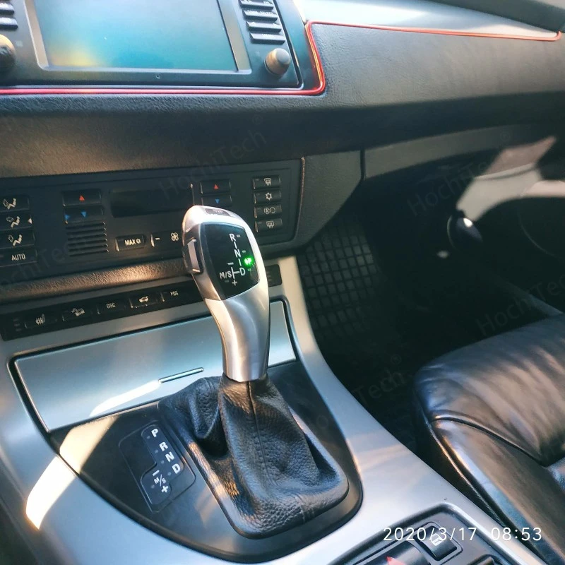 Светодиодная ручка переключения передач светодиодный BMW 1 3 5 6 Series E90 E60 E46 2D 4D E39 E53 E92